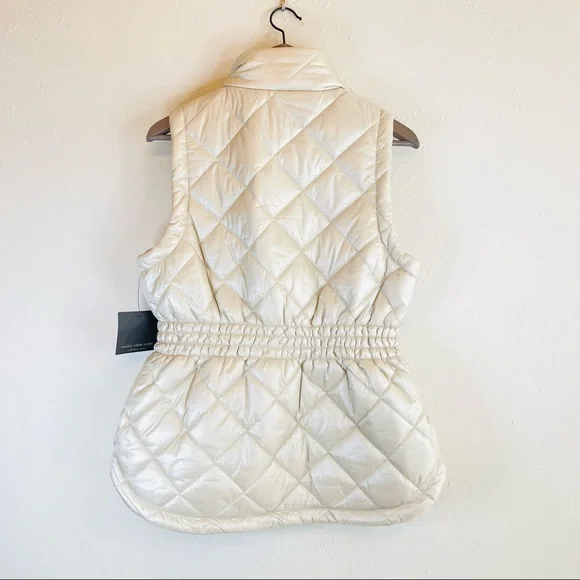 Marc New York Andrew Marc Quilted Puffer Women’s Vest Size Large NWT - Picture 2 of 7
